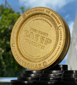 Chocolates CACEP Distintivo Empresas Estrateghaz 2023
