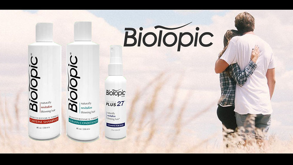 Biotopic NATURAL REGROWTH SYSTEM for Men.