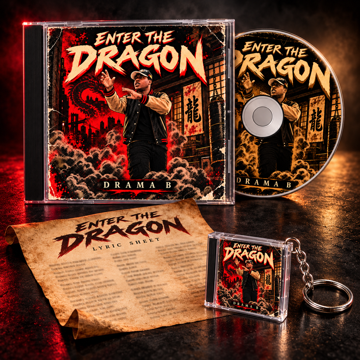 Enter the Dragon — Interactive Collector’s Edition CD + Keychain