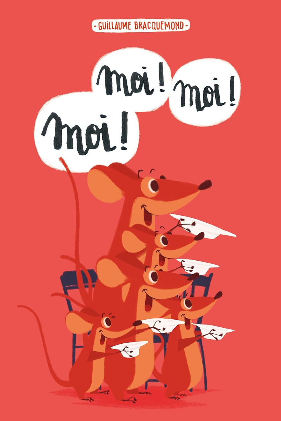 Moi ! Moi ! Moi ! / Guillaume Bracquemond
(L’école des loisirs, 2024)