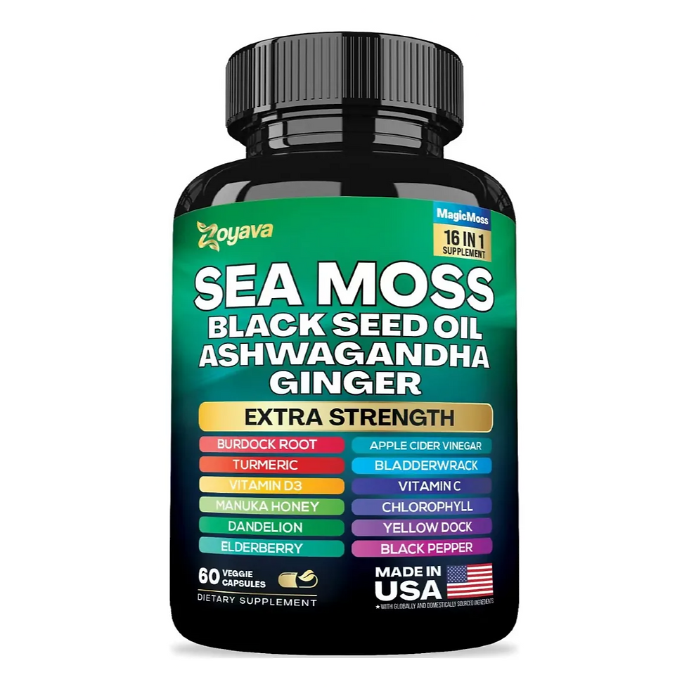 OYAVA SEA MOSS - 60 capsulas