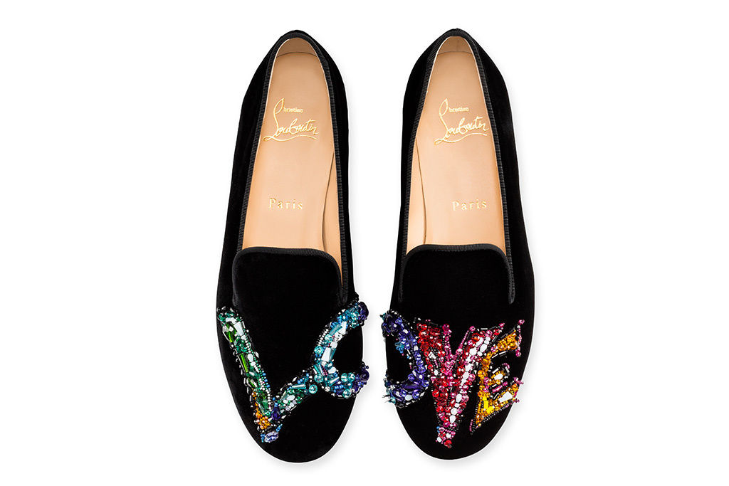 Christian Louboutin Velvet Loafers Size 38