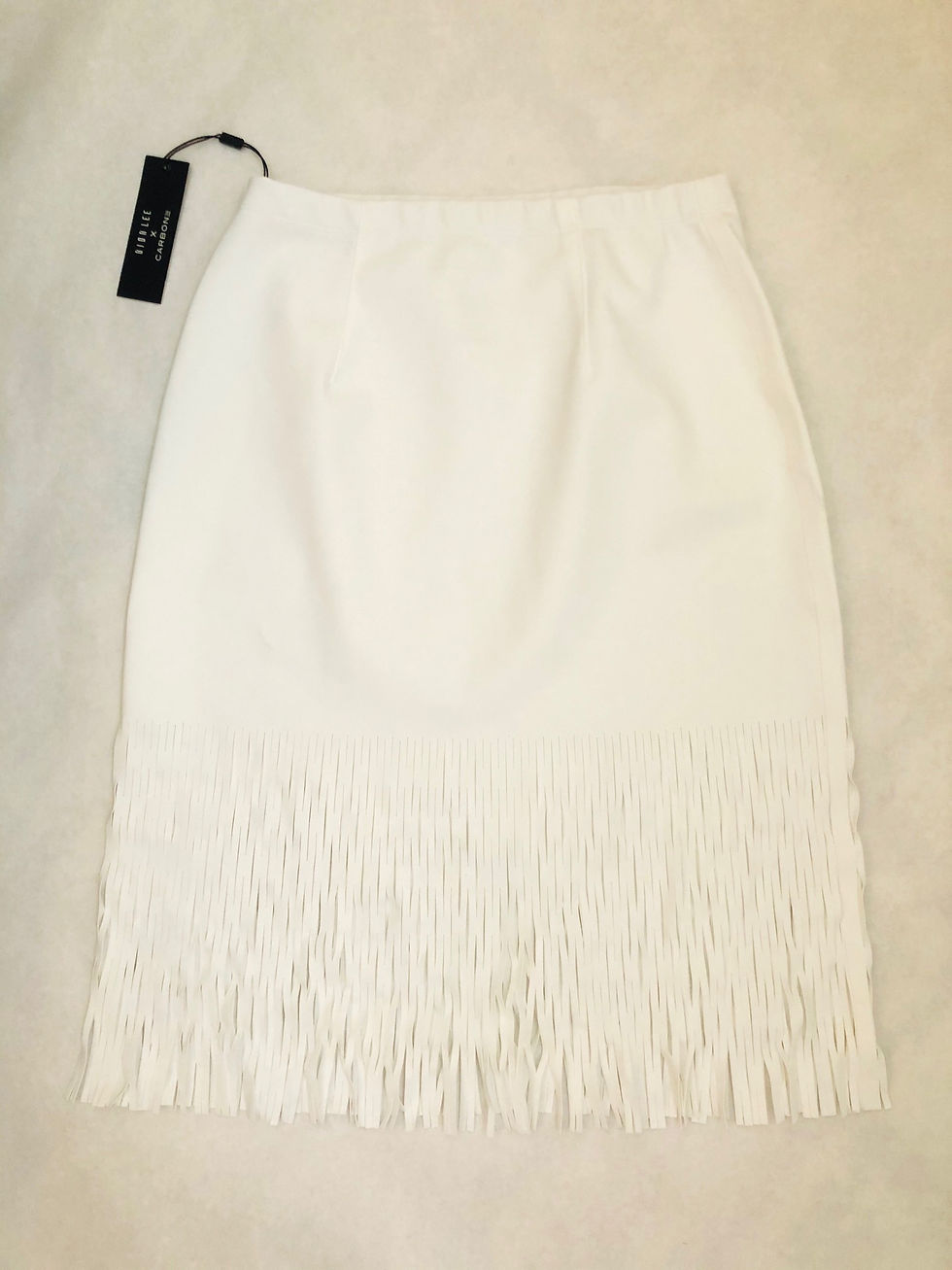 Thumbnail: Dion Lee X Carbon38 Skirt US Small Fringe Skirt