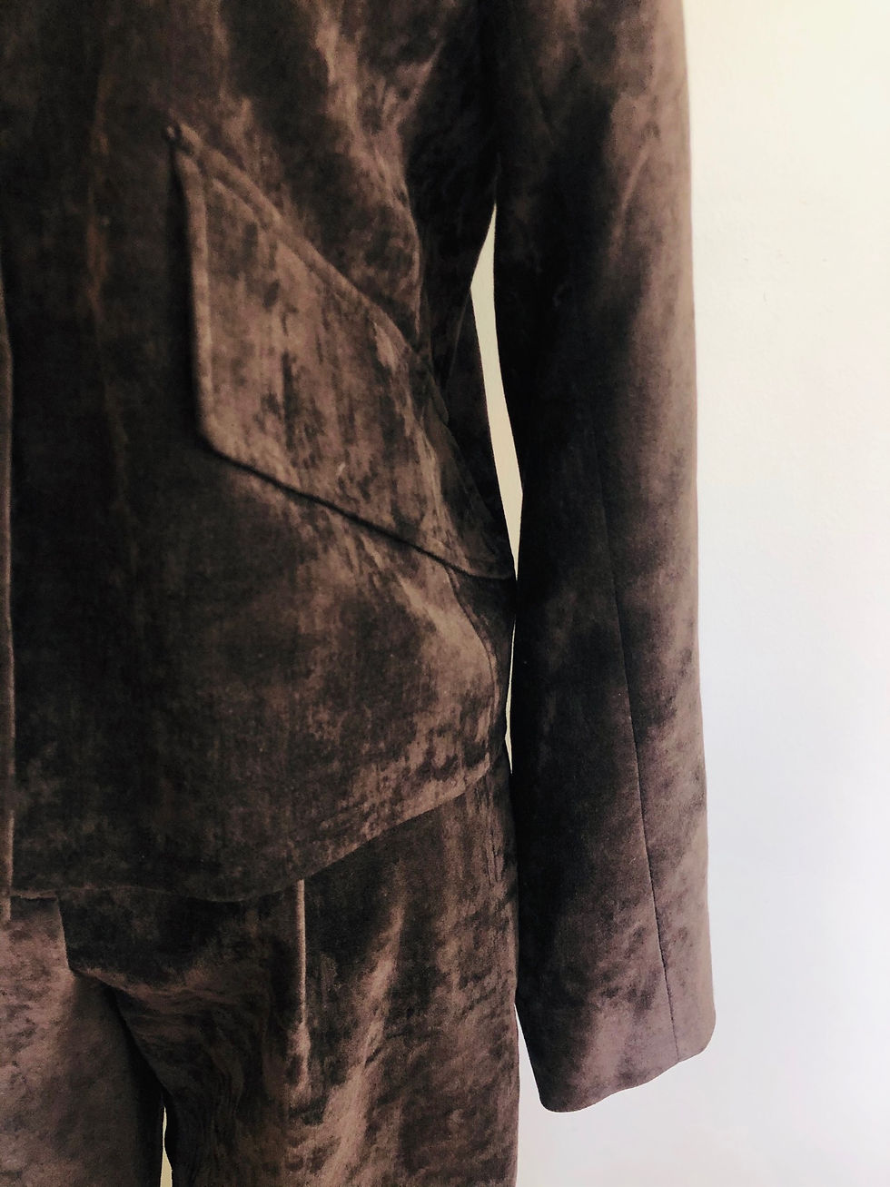 Thumbnail: COS Velvet Jacket and Pants Size 2