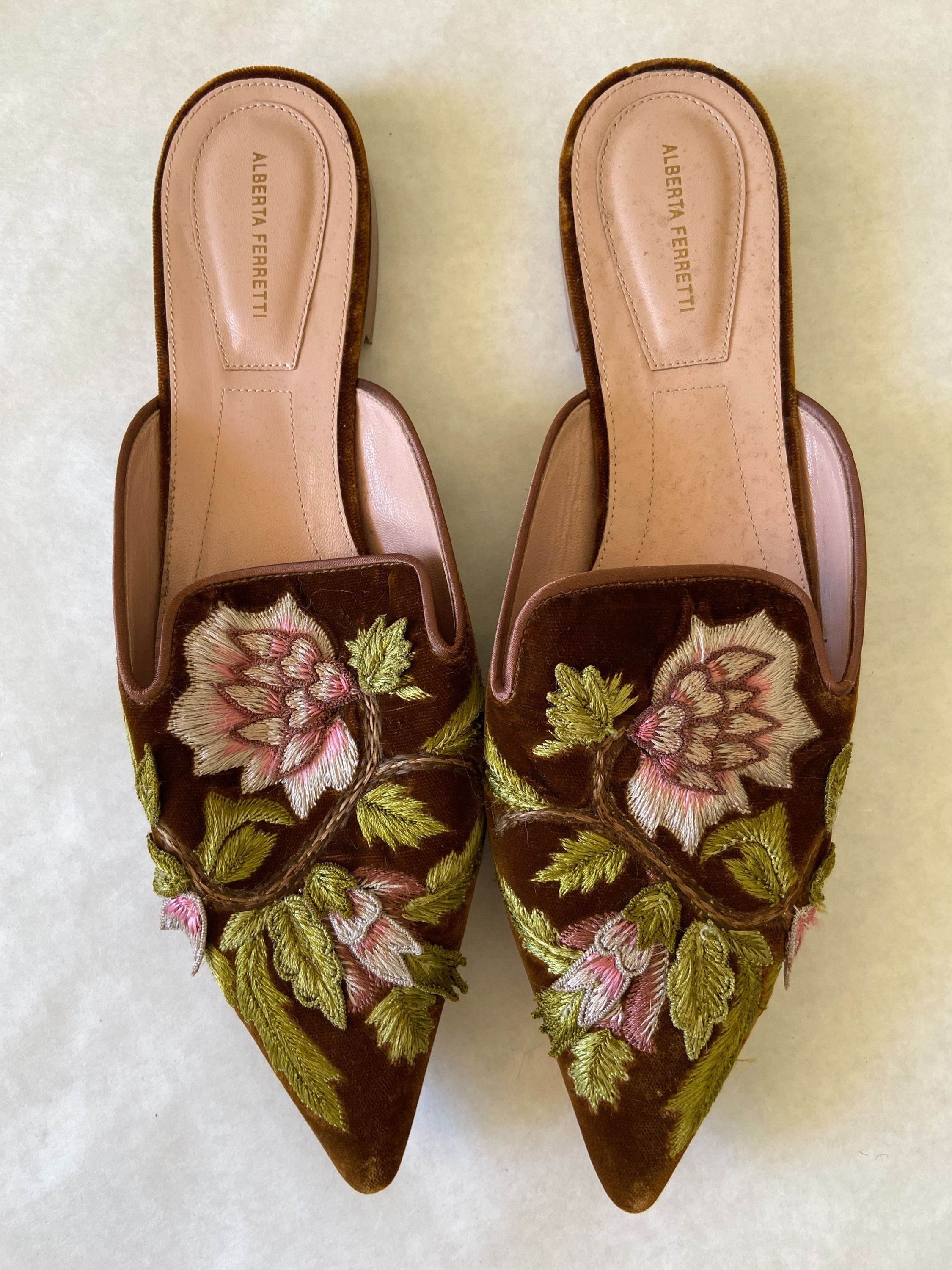 Alberta Ferretti Mules Size 11