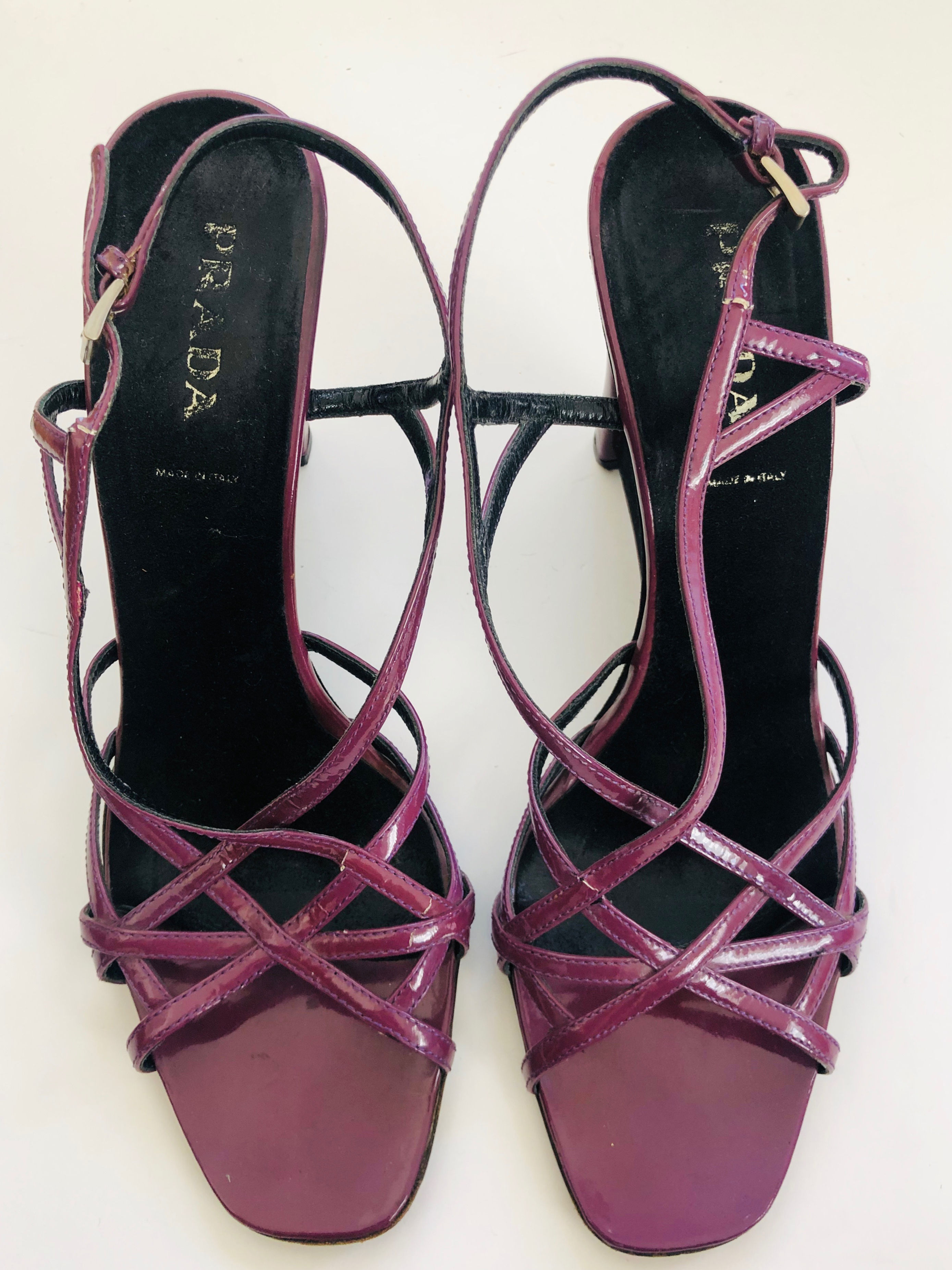 Vintage Prada Wedges Size 9.5