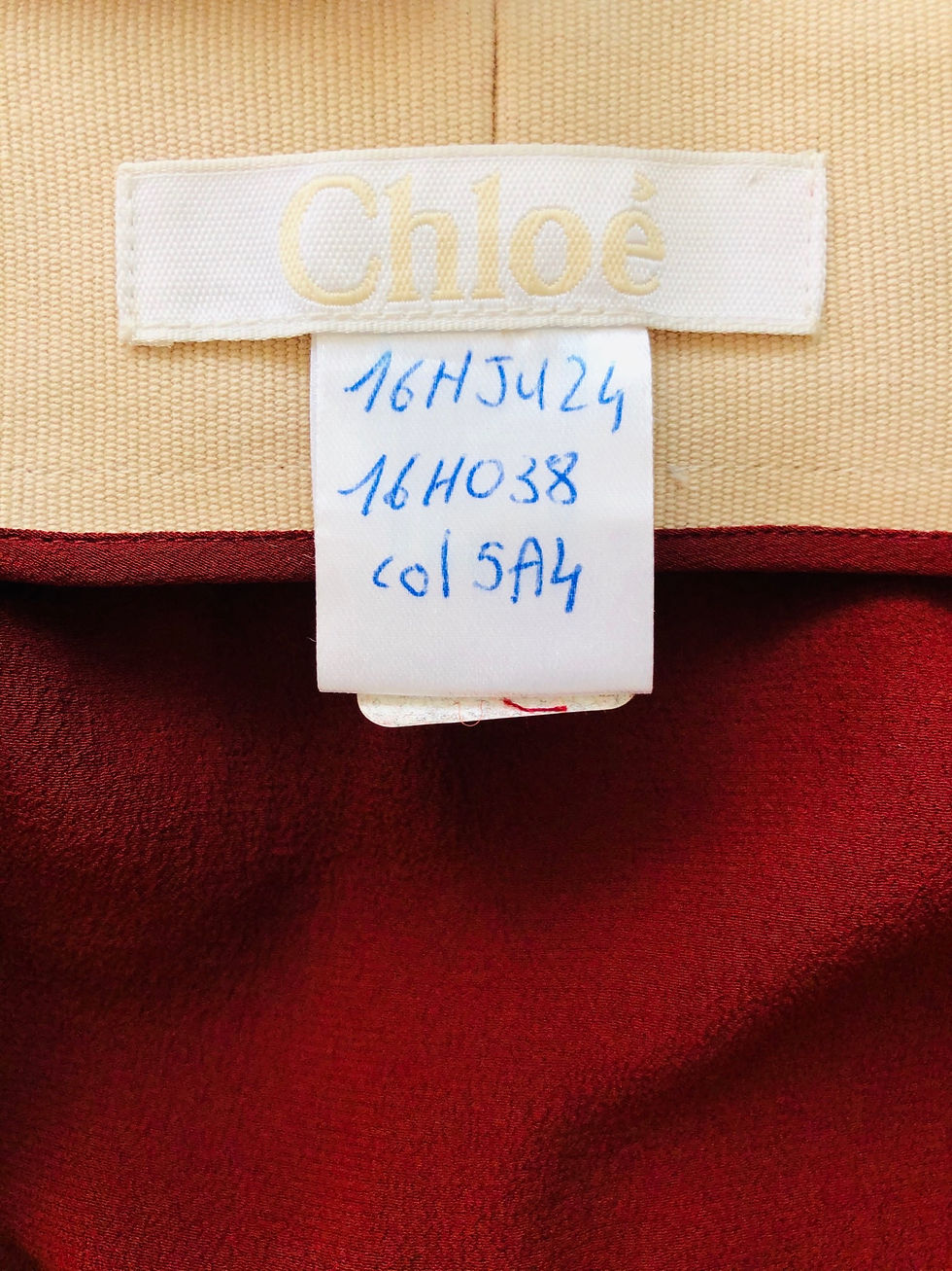 Thumbnail: Vintage Chloe Skirt Size 2