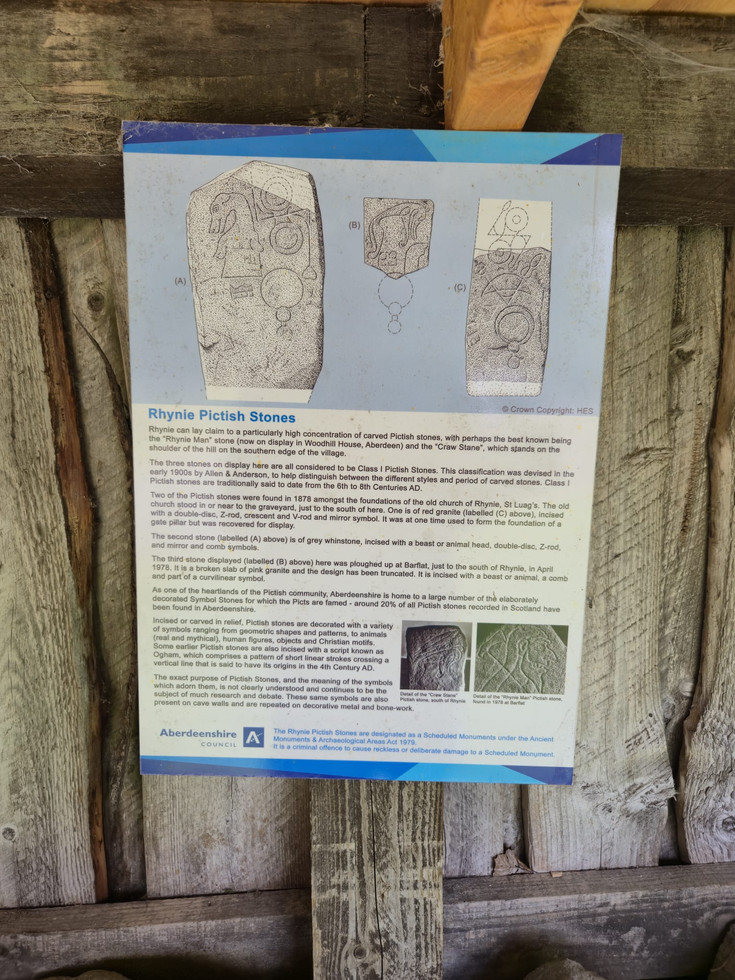 Rhynie Pictish Stones