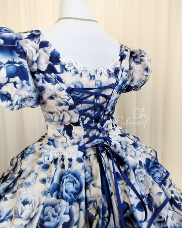 Vestido de Cueca
Modelo Rebeca Azul
