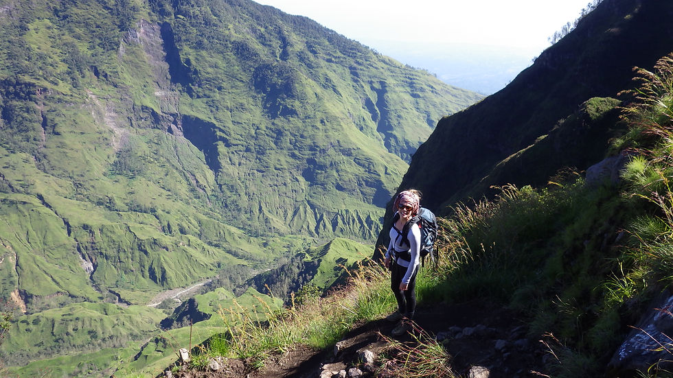 Mt Rinjani, Indonésie, 2015
