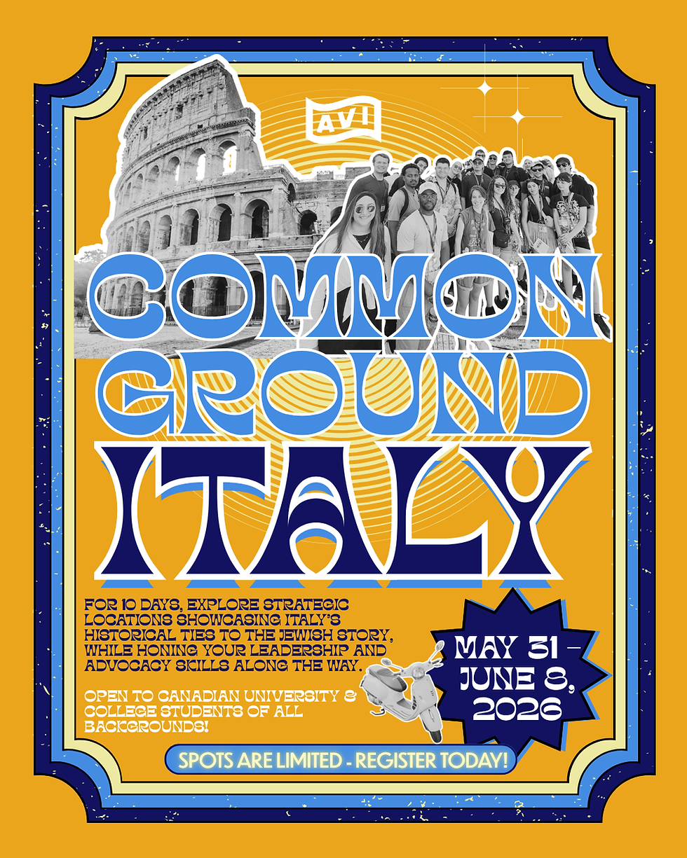 Attention university students – join AVI in Italy this summer and learn about Jewish indigeneity!