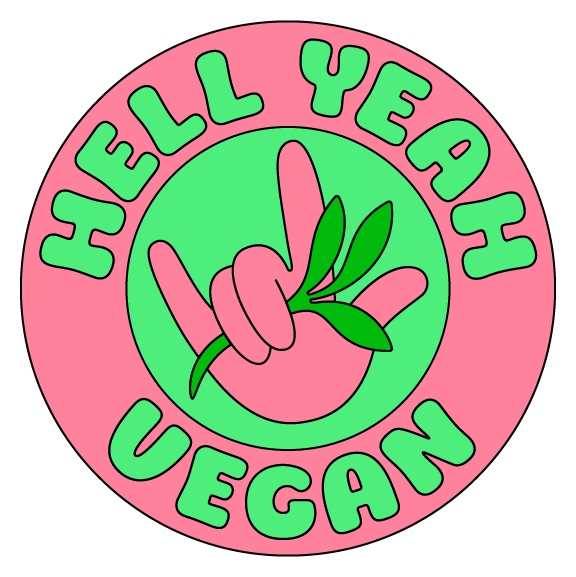 Hell Yeah Vegan logo