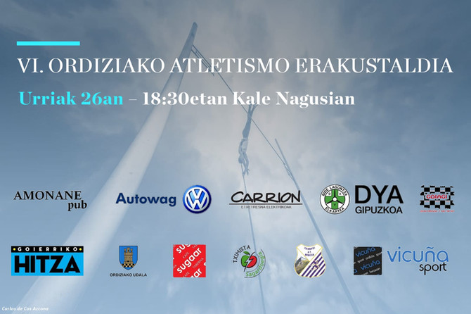 Maila goreneko pertiga jauzilarien erakustaldia