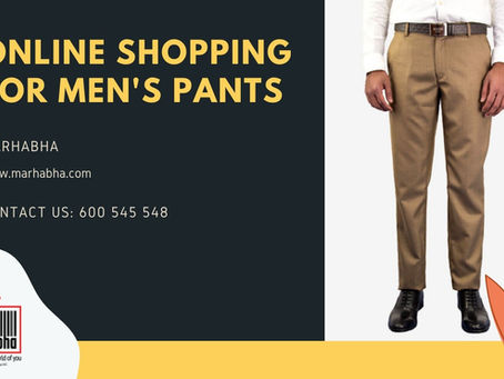 The Best Men's Pants To Buy On Marhabha For Valentine's Day