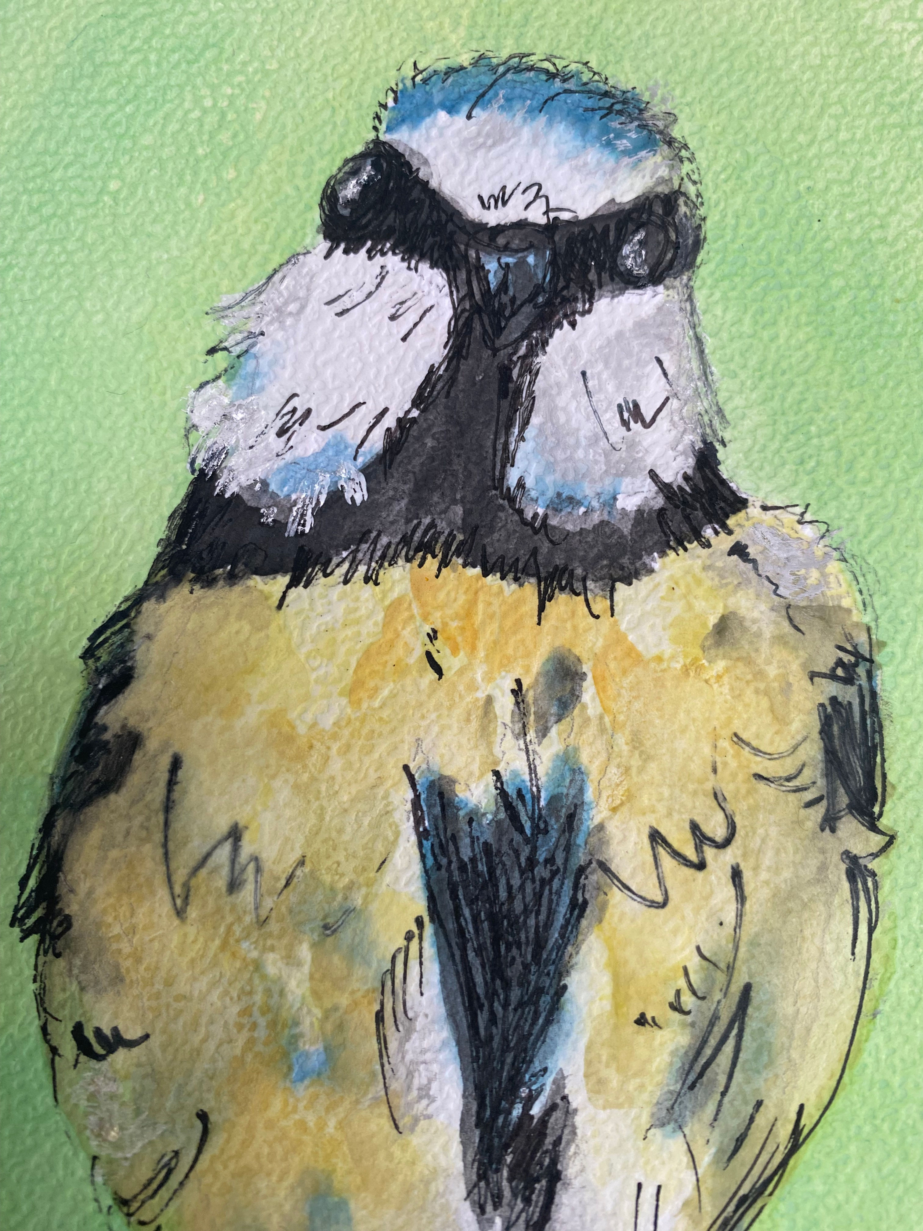 Blue Tit - Original Painting