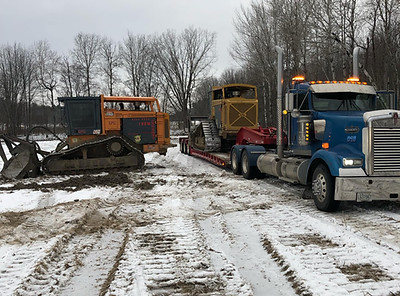 Broyage forestier Bazinet_transport
