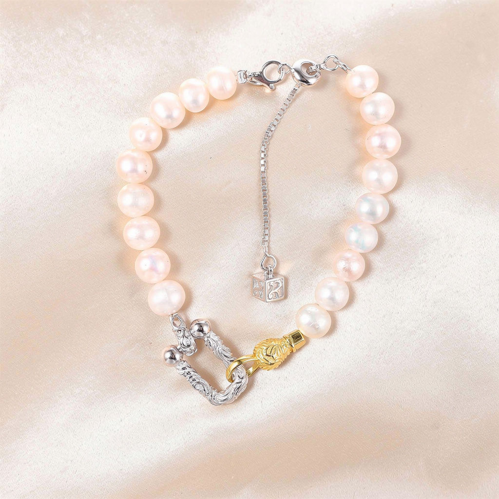 S925 Sterling Silver Freshwater Pearl Bracelet