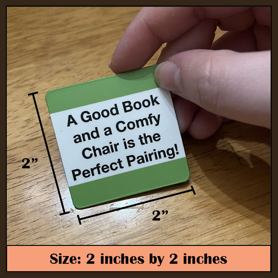 Thumbnail: A Good Book Magnet