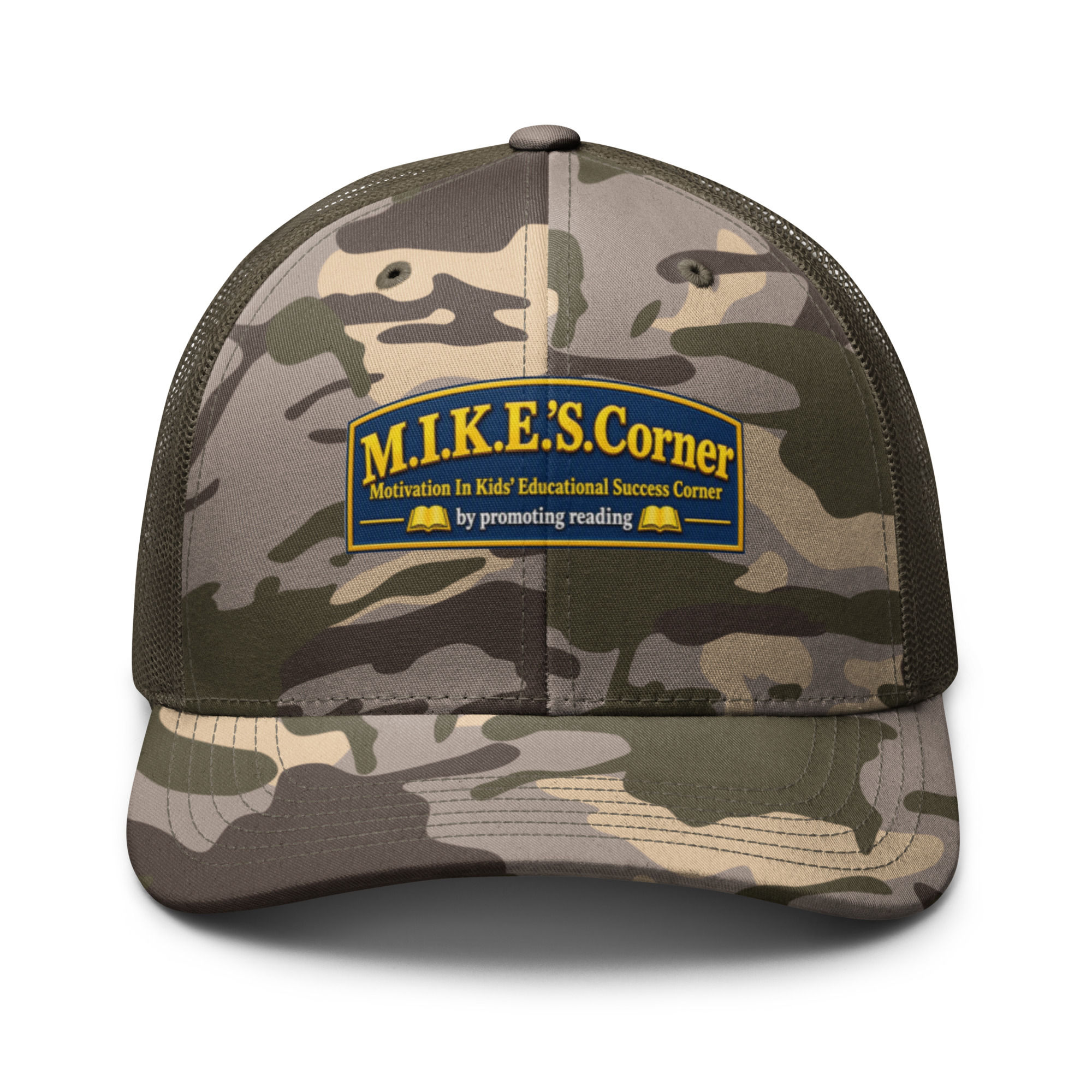 M.I.K.E.'S._Corner_Camouflage trucker hat