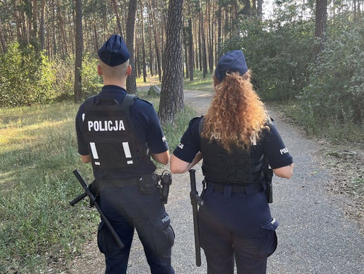 Policyjna akcja BLOKERS na bydgoskim Błoniu