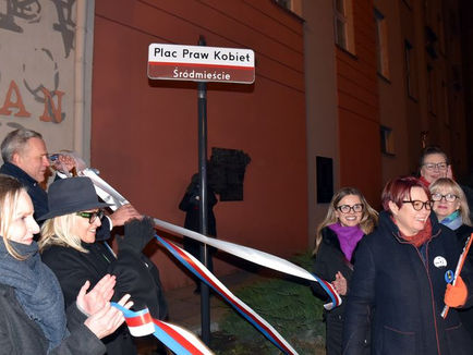 Bydgoszcz ma Plac Praw Kobiet
