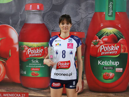 Ewelina Żurowska ponownie zawodniczką Polskich Przetworów Pałac Bydgoszcz!