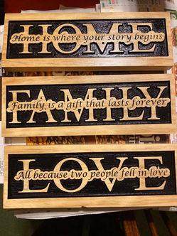 a wooden sign that says home is where your story begins family is a gift that lasts forever love all because two people fell in love