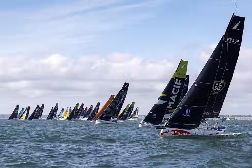 Magnifique départ de la dernière étape de La Solitaire du Figaro Paprec 2026