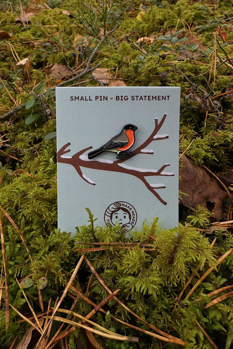 Thumbnail: Enamel Pin “Bullfinch”