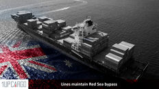 Lines maintain Red Sea bypass