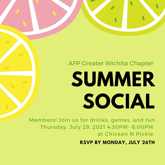Summer Social for Members