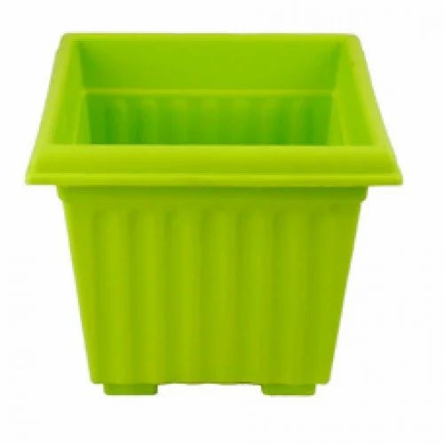 Garden's Need — 10 Inch Green Square Planter — 25.4 cm (10 Inch)
