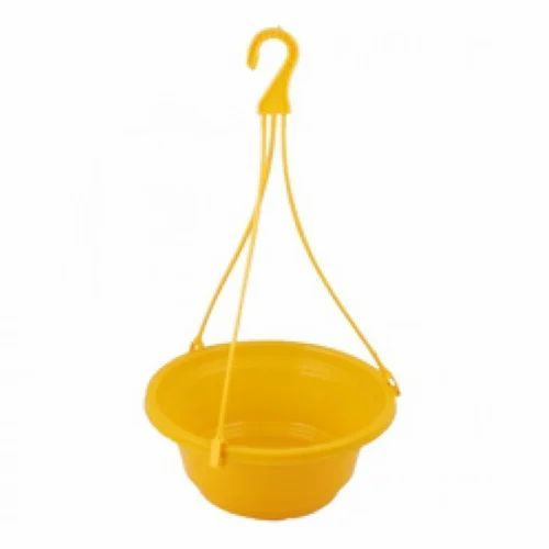 Garden's Need — Yellow Hanging Planter