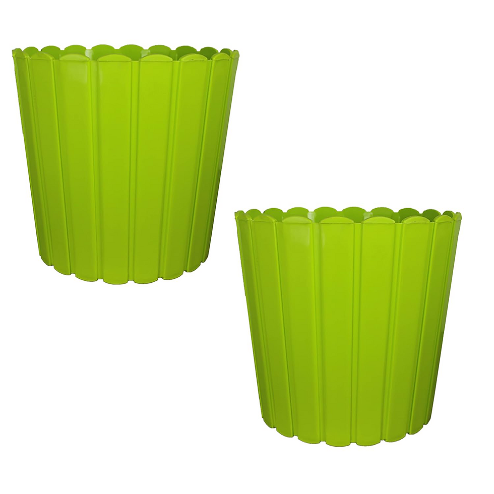 Garden's Need — 10 inch (25 cm) Thai Planters Lightweight & UV Resistant (Set of 2)