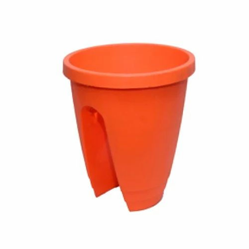 Garden's Need — 13 Inches Medium Reeva Railing Planter
