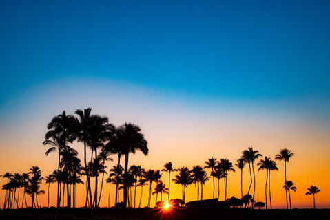 Hawaiian sunset