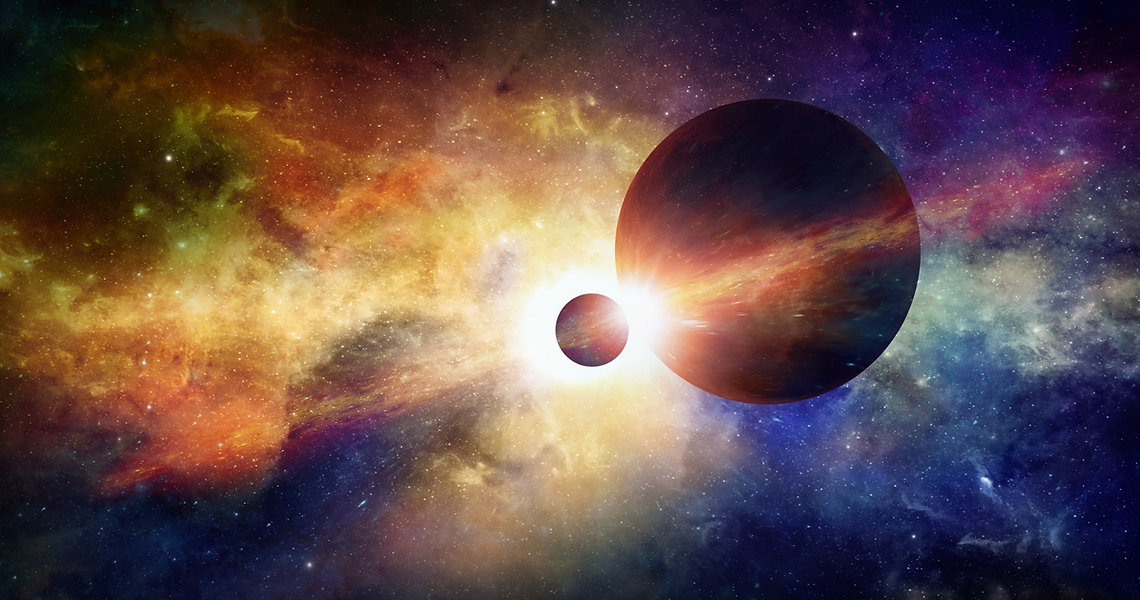Planet and Moon