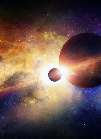 Planet and Moon