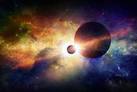 Planetary System Scene