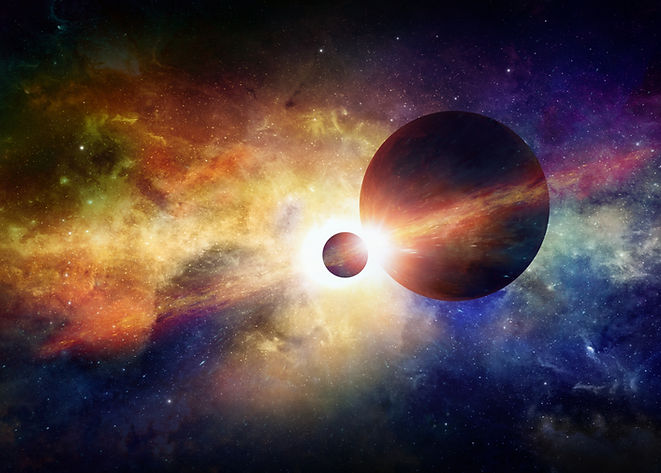 Planet a Měsíc