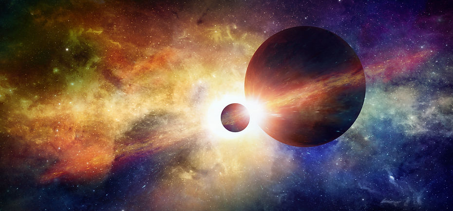 惑星系シーン