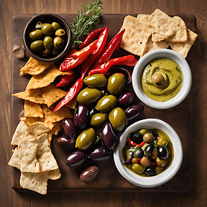 Mediterranean Veggie Board