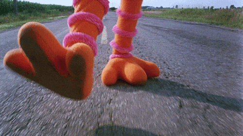 Sesame Street Walking GIF by Muppet Wiki.gif