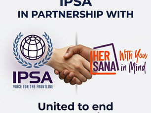 Ending Violence Against Women & Girls (VAWG) takes collective action. That’s why IPSA has partnered with HERSANA CIC.