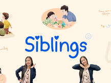 Siblings brothers sisters family home happy together