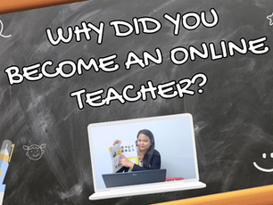 online teacher online class online English course classroom book student