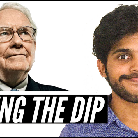 Warren Buffett finally Buying the Dip