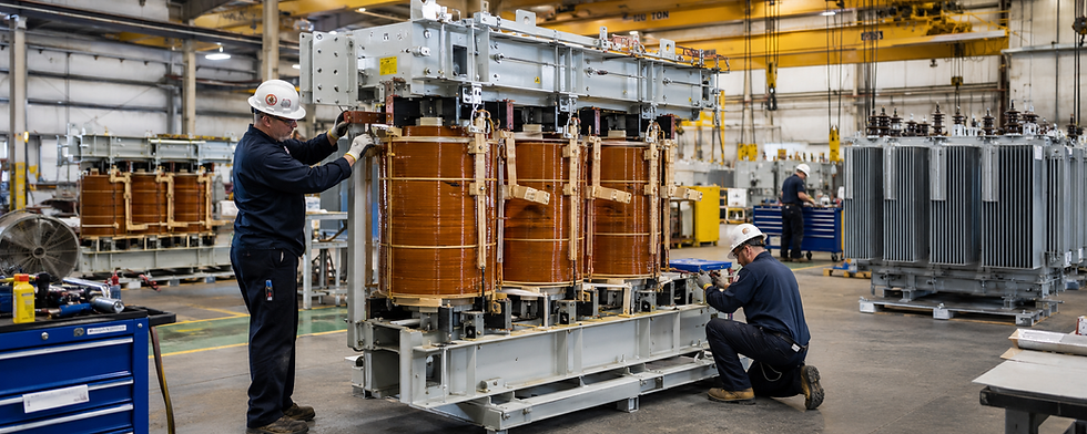 Resin-cast-dry-transformer