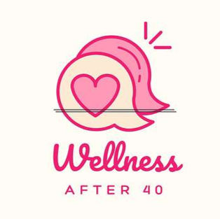 Wellness After 40 podcast graphic featuring Christine McMillan of Scalp Garden in Buford, Georgia discussing perimenopausal hair loss.