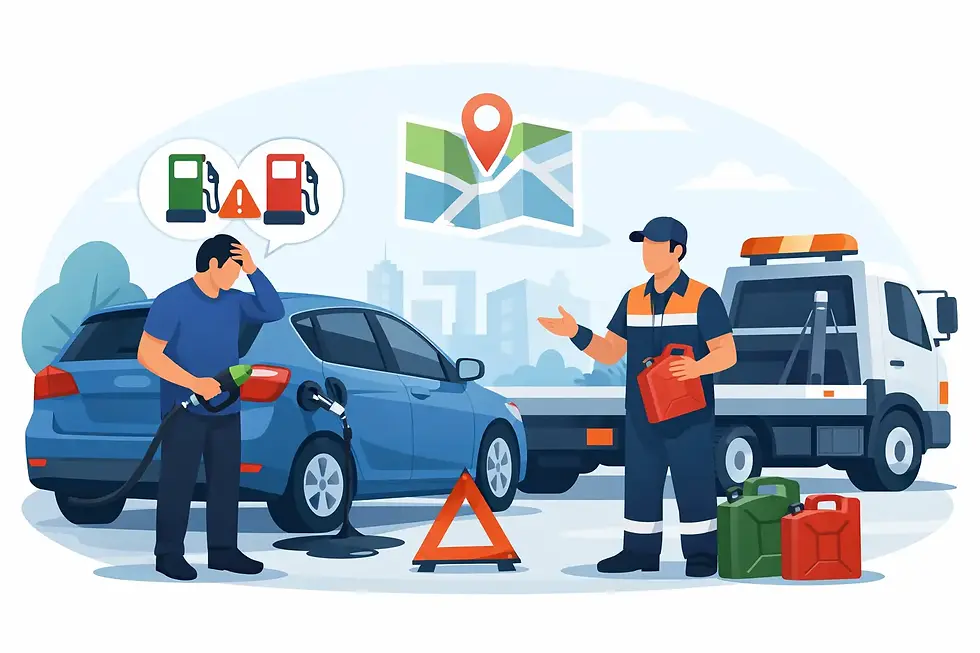 Wrong Fuel Recovery Near Me: What to Do